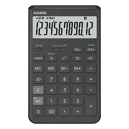 Casio JT-200T-GY Gri Masaüstü Hesap Makinesi