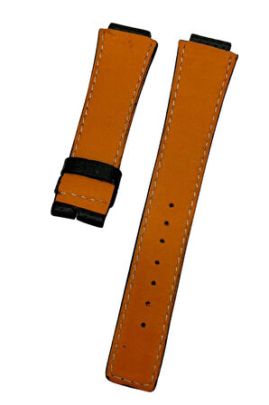 Casio Edifice EF-517 Özel El Yapımı Hakiki Deri Saat Kordonu