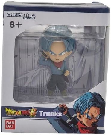 Dragon Ball Super Trunks Figür 8 cm Bandai Chibi Masters Anime Koleksiyon Figürü