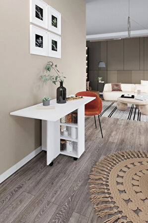 DF01110B Pratik Katlanır Masa Mutfak ve Yemek Masası