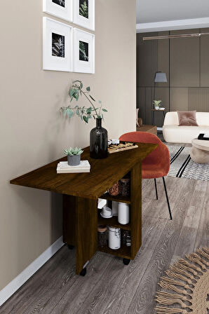 DF01110BR Pratik Katlanır Masa Mutfak ve Yemek Masası