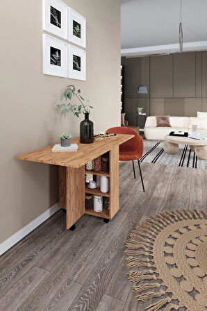 DF01110AC Pratik Katlanır Masa Mutfak ve Yemek Masası