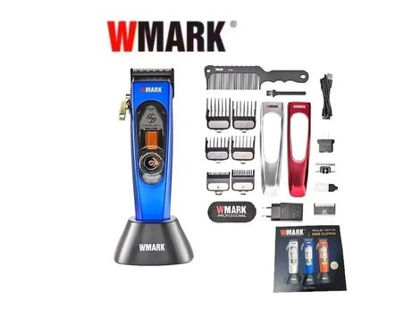 Wmark NG-9004 Saç Kesme Makinesi, Maglev Motor, 10000 RPM, Fade Blade, Berber Salonu için, DLC Kaplama Profösyonel Berber Tıraş Makinası