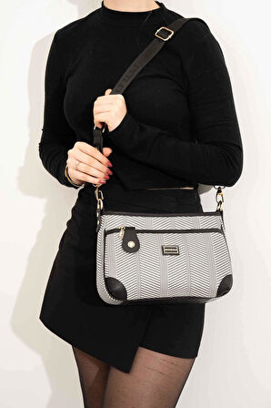 Silver Polo Kadın Çapraz Çanta 1160