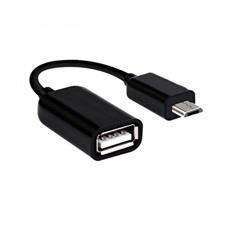  Micro Usb To Usb Çevirici Dönüştürücü Otg Klavye Mouse Flash Bağlantı Kablosu