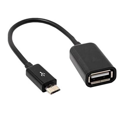  Micro Usb To Usb Çevirici Dönüştürücü Otg Klavye Mouse Flash Bağlantı Kablosu