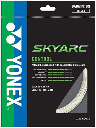 Yonex BG SKYARC Tekli Badminton Kordajı