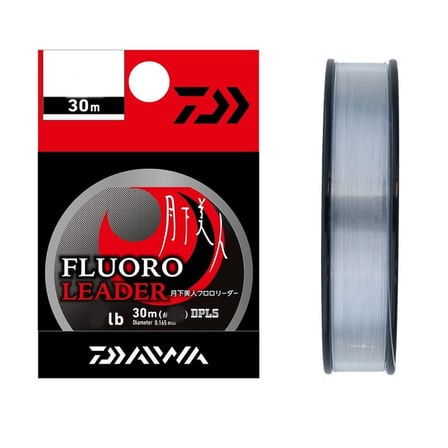 Daiwa Gekkabijin Fluoro Leader Misina 30mt Natural Clear-0,117 mm