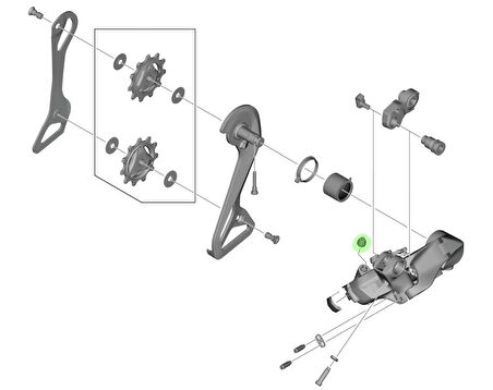 Shimano Di2 Boot Kablosu Tutucu RD-R9250