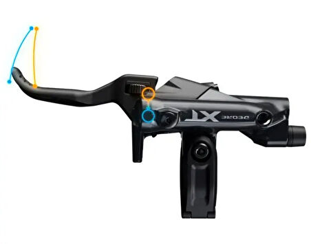 SHIMANO XT BL-M8200 ARKA HİDROLİK DİSK FREN KOLU