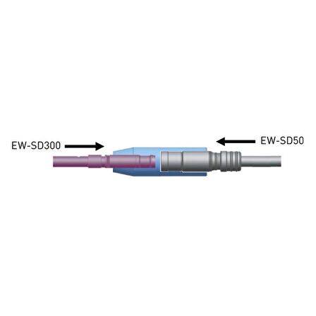 Electric Wire 700mm Black EW-SD300-I Internal Routing