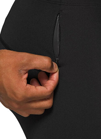 2011A819-001RACE TIGHT Siyah Erkek Bol Paça Regular Fit Tayt