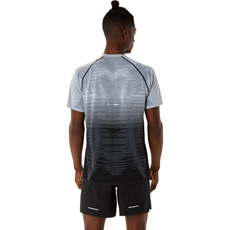 Seamless Erkek Siyah Günlük Stil T-Shirt 2011C398-002