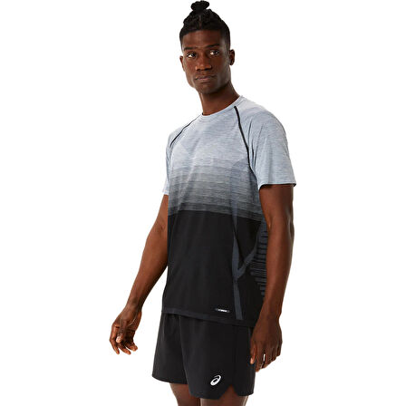 Seamless Erkek Siyah Günlük Stil T-Shirt 2011C398-002