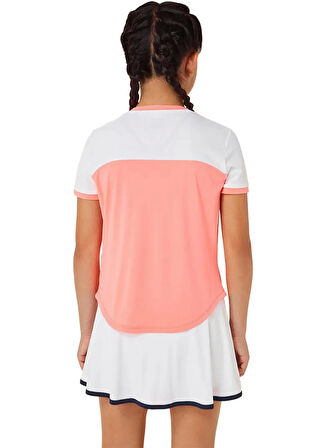 Asics Gül Kurusu Kız Çocuk T-Shirt 2044A039-701 TENNIS SS TOP