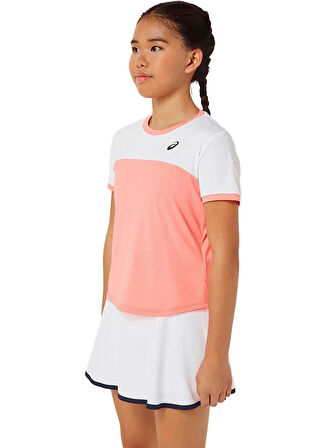 Asics Gül Kurusu Kız Çocuk T-Shirt 2044A039-701 TENNIS SS TOP