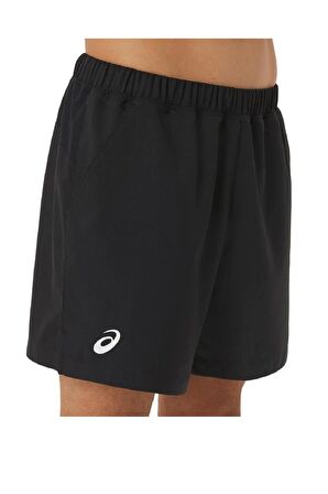 Asics Court 7IN Erkek Siyah Tenis Şortu