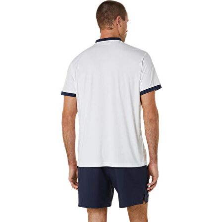 Asics 2041A256-102 Court Erkek Polo T-Shirt