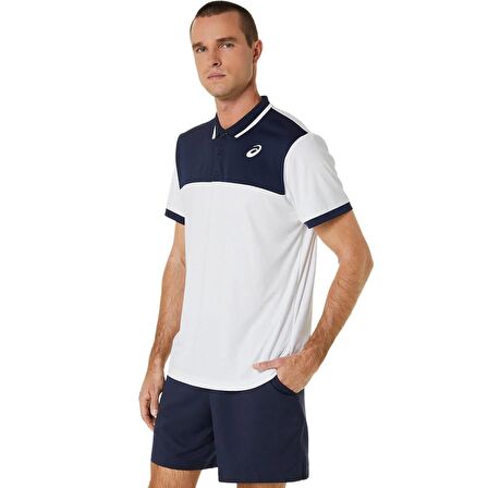 Asics 2041A256-102 Court Erkek Polo T-Shirt