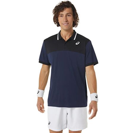 Asics 2041A256-401 Court Erkek Polo T-Shirt