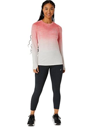 Seamless Ls Top Kadın Pembe Uzun Kollu Tshirt 2012C392-100