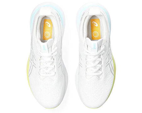 Asics Gel Nimbus 25 Kadın Koşu Ayakkabısı 1012B356-105 Beyaz