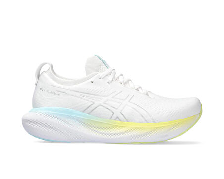 Asics Gel Nimbus 25 Kadın Koşu Ayakkabısı 1012B356-105 Beyaz