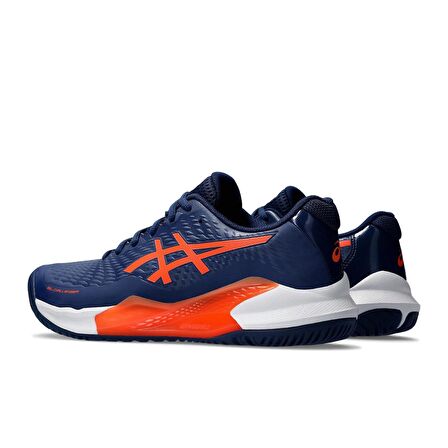 Asics Gel-Challenger 14 Lacivert/Turuncu Erkek Tenis Ayakkabısı