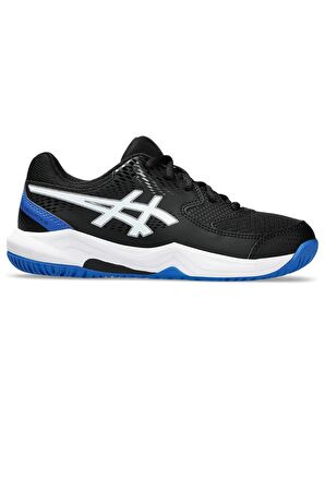 Asics Gel Dedicate 8 GS Siyah Mavi Çocuk Tenis Ayakkabısı