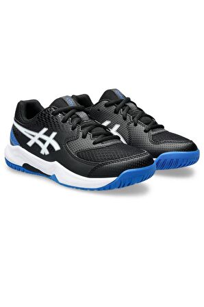 Asics Gel Dedicate 8 GS Siyah Mavi Çocuk Tenis Ayakkabısı