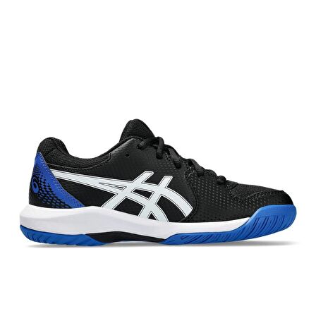 Asics Gel-Dedicate 8 GS Siyah/Mavi Çocuk Tenis Ayakkabısı
