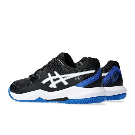 Asics Gel-Dedicate 8 GS Siyah/Mavi Çocuk Tenis Ayakkabısı