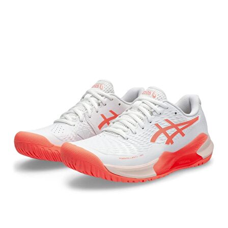 Asics Gel-Challenger 14 Beyaz/Mercan Kadın Tenis Ayakkabısı