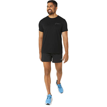 Chest Erkek Siyah Koşu T-Shirt 2031E659-001
