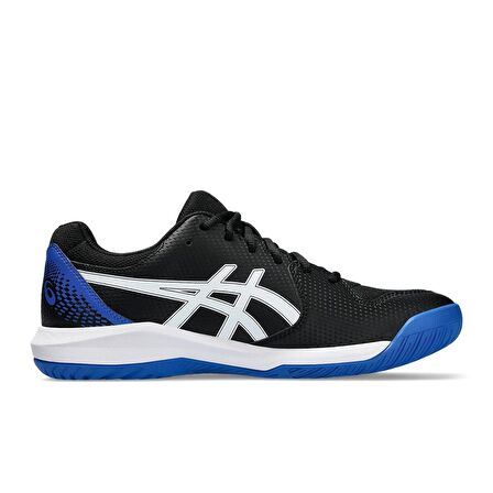 Asics Gel-Dedicate 8 Siyah/Mavi Erkek Tenis Ayakkabısı