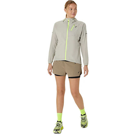 Fujitrail Waterproof Kadın Bej Günlük Stil Ceket 2012C253-250