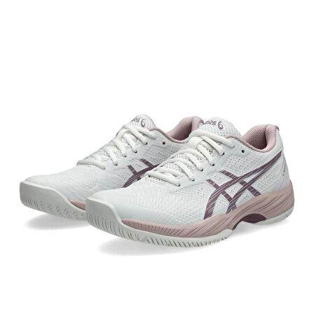 Asics Gel-Game 9 Beyaz/Pembe Kadın Tenis Ayakkabısı