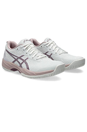 Asics Gel Game 9  Kadın Beyaz Tenis Ayakkabısı