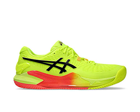 Asics Gel Resolution 9 Clay Paris Erkek Tenis Ayakkabısı 1041A495-750 Yeşil