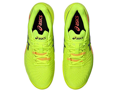 Asics Gel Resolution 9 Clay Paris Erkek Tenis Ayakkabısı 1041A495-750 Yeşil