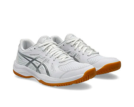 Asics Upcourt 6 Kadın Voleybol Ayakkabısı 1072A107-100 Beyaz