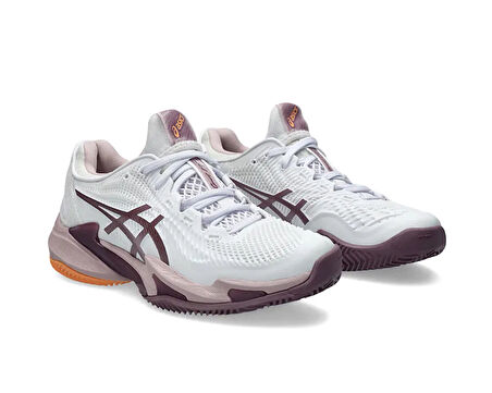 Asics Court Ff 3 Clay Kadın Tenis Ayakkabısı 1042A221-104 Beyaz