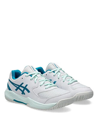 Asics Beyaz Kız Çocuk Tenis Ayakkabısı 1044A077-103-GEL-DEDICATE 8 GS