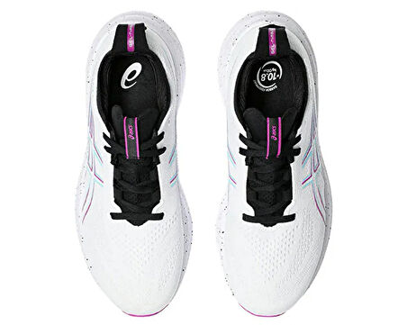 Asics Gel Nimbus 26 Kadın Koşu Ayakkabısı 1012B601-102 Beyaz