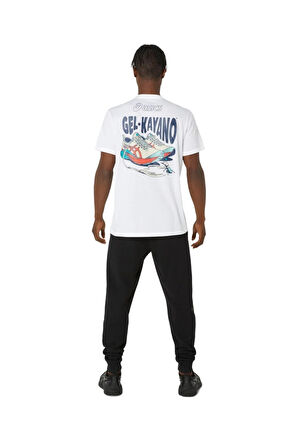 Asics Erkek Tişört Road Graphic Ss Tee 2031F026-100