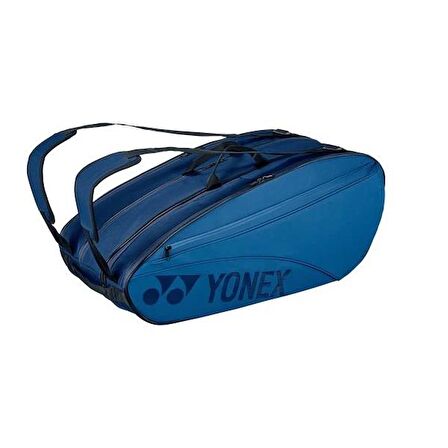 Yonex Pro 42329 Gök Mavi 9 Raketli Ayakkabı Bölmeli Tenis Çantası 