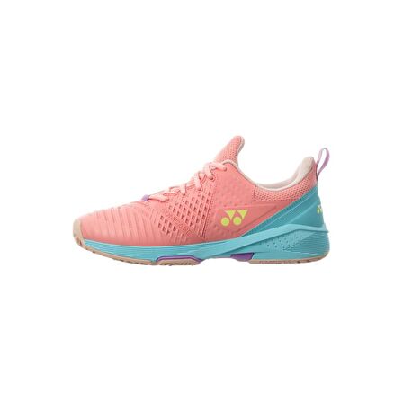 Yonex Sonicage 3 Toprak Kort Pembe Kadın Tenis Ayakkabısı