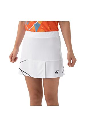 Yonex Tenis Şort Etek Beyaz Kadın 26127