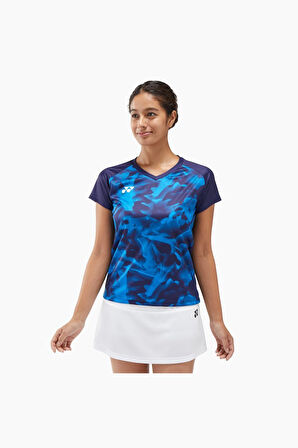Yonex YY24 YW0033 Kadın Spor Mavi Tişört