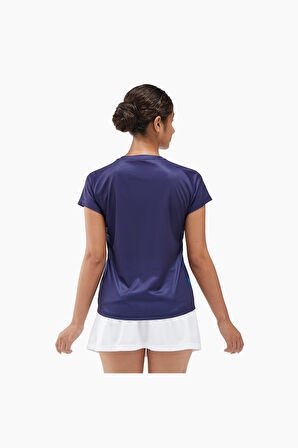 Yonex YY24 YW0033 Kadın Spor Mavi Tişört